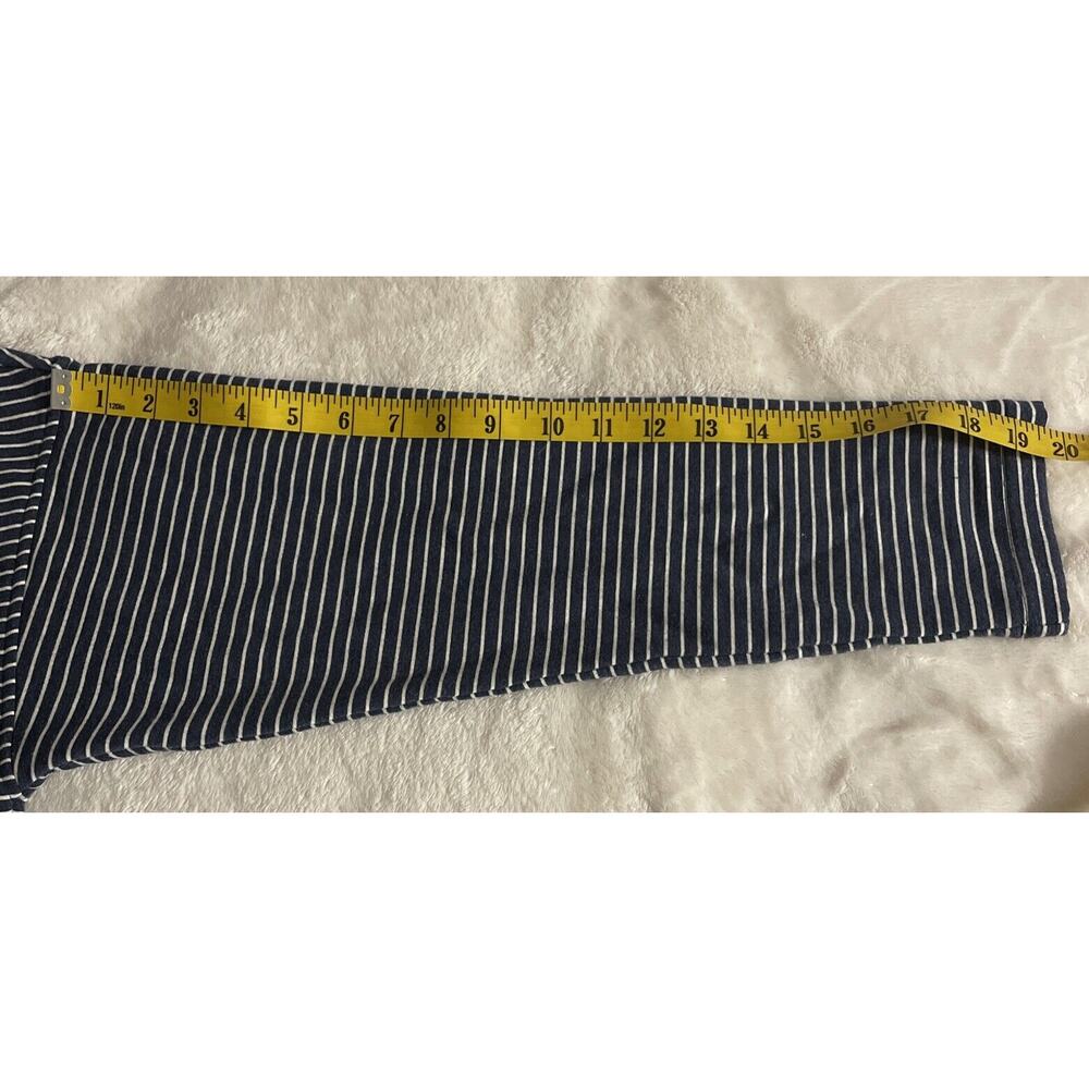 Vineyard Vines Striped Long Sleeve Pullover Blue with white stripes XL - Picture 10 of 10